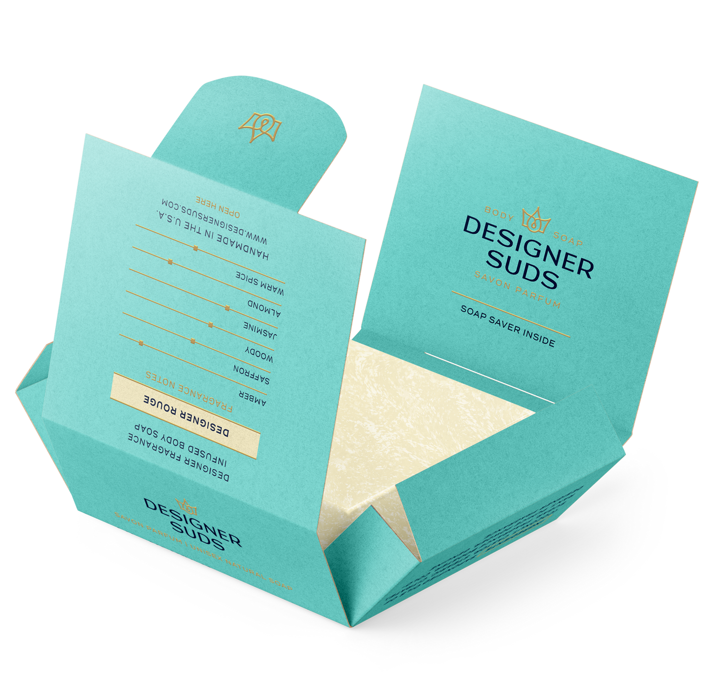 Designer Rouge Fragranced Bar Soap