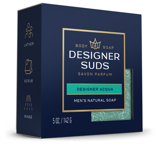 Designer Acqua Fragranced Bar Soap