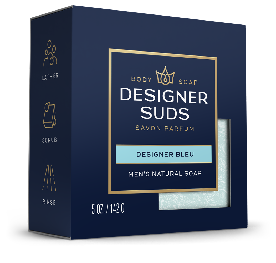 Designer Bleu Fragranced Bar Soap