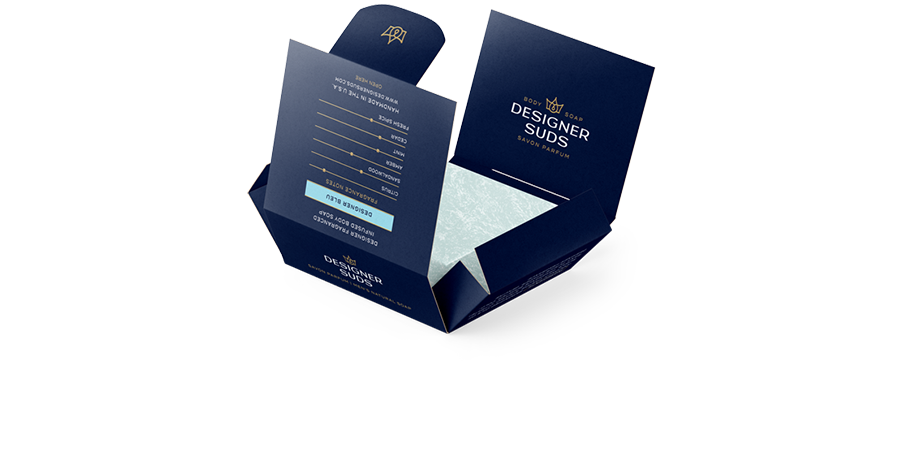 Designer Bleu Fragranced Bar Soap