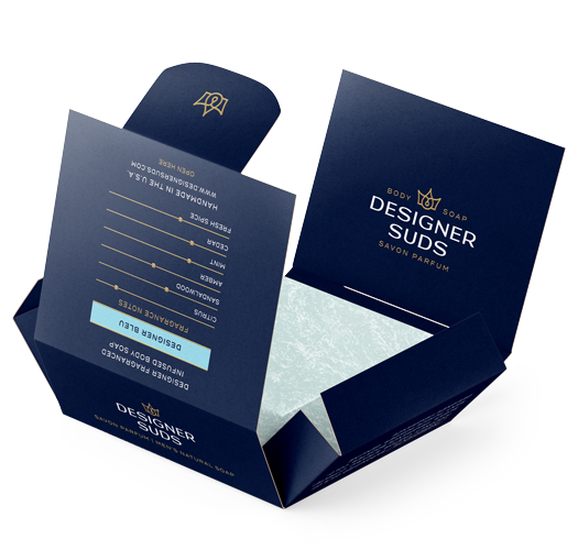Designer Bleu Fragranced Bar Soap