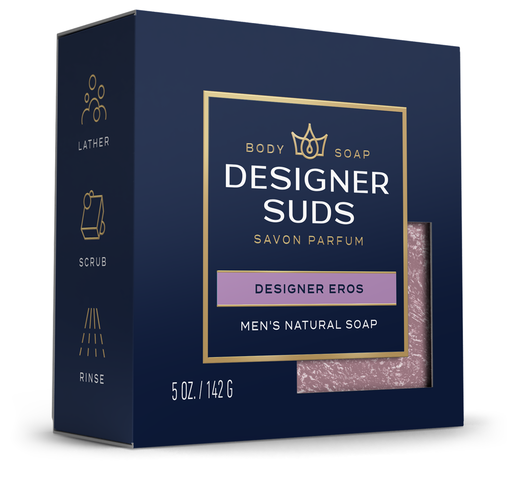 Designer Eros Fragranced Bar Soap