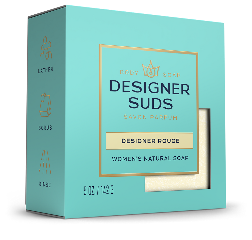 Designer Rouge Fragranced Bar Soap